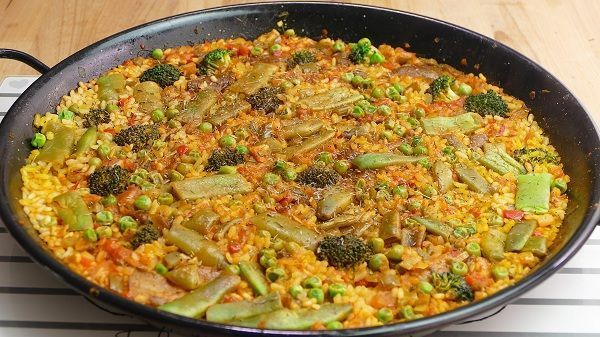 Arroz con verduras - con arroz Marisma